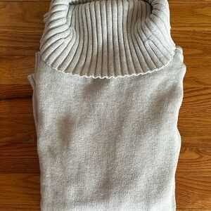 Grey Nautica Turtle/Cowelneck Women's Sweater.